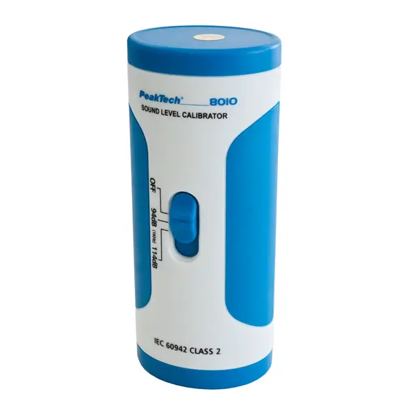 Calibrador de nivel de sonido, 94 dB a 114 dB P8010